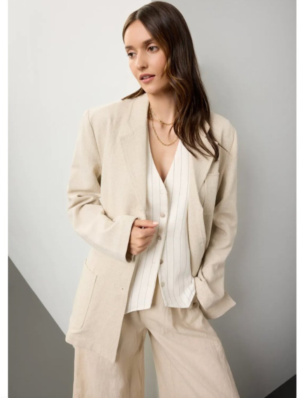 Rue Sophie Alegra Linen Jacket XL